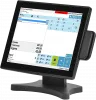 Сенсорный POS-монитор 15" АТОЛ CPOS-15TM, P-CAP, с ридером МК, черный